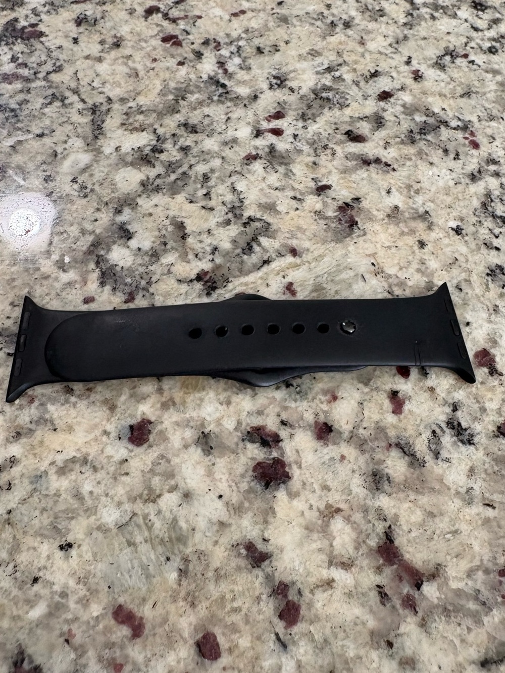 Apple Watch black sport band Small/Medium 38mm GUC Small scratch